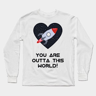 Romantic Astronomy Quote | Valentine's Day Gift Long Sleeve T-Shirt